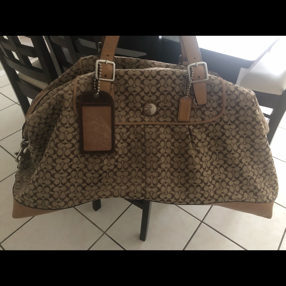 Coach duffle bag